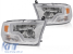 Set de faruri LED de tuning potrivit pentru Dodge Ram 2009-2018 cu bază cromată, stânga și dreapta Performance AutoTuning