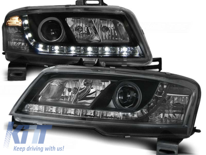 Set de faruri tuning cu lumini LED potrivit pentru Fiat STILO 3D 10.2001-2008, stânga și dreapta Performance AutoTuning