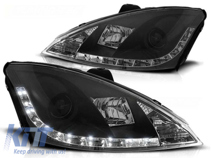 Set de faruri de tuning cu lumini LED potrivite pentru Ford FOCUS MK1 11.2001-10.2004, stânga și dreapta Performance AutoTuning