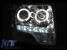 Set de faruri de tuning cu ochi de înger halogen potrivit pentru Ford F150 2008-2014 cu bază neagră, stânga și dreapta Performance AutoTuning