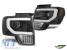 Set de faruri tuning potrivit pentru Ford F150 2008-2014 cu bază neagră, stânga și dreapta Performance AutoTuning