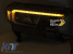 Set de faruri LED de tuning potrivit pentru Ford Ranger 2016-2022 cu bază neagră, cu semnale de întoarcere dinamice, pentru modelul cu lumini DRL din fabrică, stânga și dreapta Performance AutoTuning