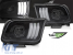 Set de faruri de tuning potrivit pentru Ford Mustang 2004-2009 cu bază neagră Performance AutoTuning