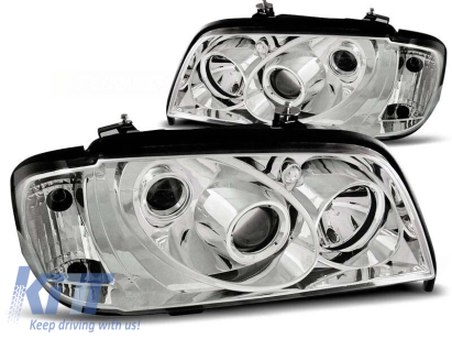 Set de faruri tuning potrivit pentru MERCEDES W202 C-KLASA 06.1993-06.2000, stânga și dreapta Performance AutoTuning