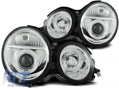 Set de faruri tuning potrivit pentru MERCEDES W210 E-CLASS 1995-05.1999, stânga și dreapta Performance AutoTuning