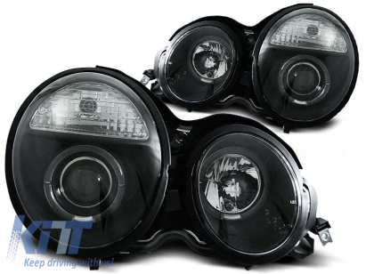 Set de faruri de tuning potrivit pentru MERCEDES W210 E-CLASS 1995-05.1999, stânga și dreapta Performance AutoTuning