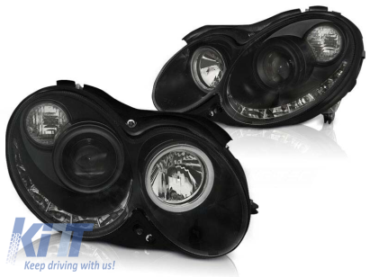 Set de faruri de tuning potrivit pentru MERCEDES W209 CLK 2003-2010, stânga și dreapta Performance AutoTuning