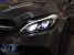 Set de faruri LED potrivit pentru Mercedes C-Class W205 2014-2018 cu bază neagră, stânga și dreapta Performance AutoTuning