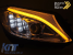 Set de faruri LED potrivit pentru Mercedes C-Class W205 2014-2018 cu bază cromată, stânga și dreapta, pentru modelul cu faruri halogen standard Performance AutoTuning