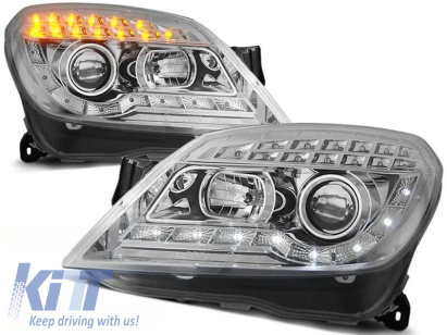 Kit de faruri tuning potrivit pentru OPEL ASTRA H 03.2004-2010, stânga și dreapta Performance AutoTuning