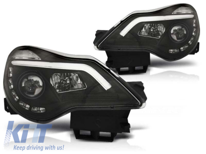 Set de faruri de tuning potrivit pentru OPEL CORSA D 2011-2014, stânga și dreapta Performance AutoTuning