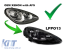 Faruri LED de tuning potrivite pentru Porsche Cayenne 2010-2015 pentru modelul echipat cu xenon din fabrică și AFS, cu bază neagră, stânga și dreapta Performance AutoTuning