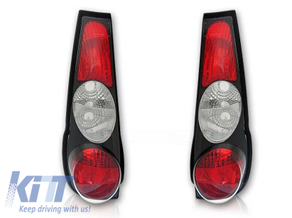 Set de stopuri tuning potrivit pentru Fiat PUNTO 1 11.1993-09.1999 cu bază neagră, stânga și dreapta Performance AutoTuning