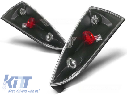 Set de stopuri tuning potrivit pentru Ford FOCUS MK1 10.1998-10.2004 hatchback cu bază neagră, stânga și dreapta Performance AutoTuning