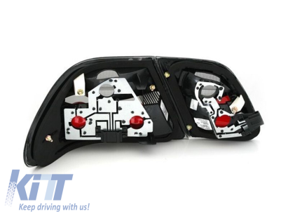Set de stopuri tuning potrivit pentru Mercedes W210 E-Class 1995-03.2002 sedan complet fumurii, stânga și dreapta Performance AutoTuning