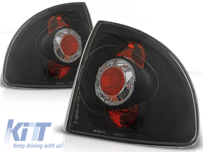 Set de stopuri tuning potrivit pentru Opel ASTRA F 09.1991-08.1997 sedan, cabrio cu bază neagră, stânga și dreapta Performance AutoTuning