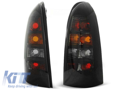 Set de stopuri tuning potrivit pentru Opel ASTRA G 09.1997-02.2004 break cu bază neagră, stânga și dreapta Performance AutoTuning