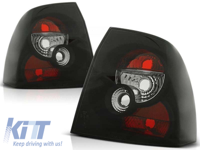 Set de stopuri tuning potrivit pentru Opel VECTRA B 1999-03.2002 sedan/hatchback cu bază neagră, stânga și dreapta Performance AutoTuning