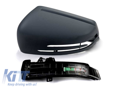 Capac oglindă stânga original + semnalizare potrivit pentru Mercedes C-Class W204 2011-2014 Performance AutoTuning