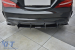 Aditiv Maxton Design pentru difuzor versiunea 1 potrivit pentru bara de protecție A Design pentru Mercedes CLA A45 C117 după 2017, negru mat Performance AutoTuning