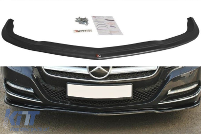 Spoiler Maxton Design potrivit pentru bara frontală standard a Mercedes CLS C218 2011-2014, lac negru Performance AutoTuning