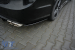 Splittere laterale Maxton Design potrivite pentru bara spate A Design Mercedes E63 W212 2009-2012, negru lucios Performance AutoTuning