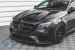 Spoiler Maxton Design versiunea 3 potrivit pentru bara de protecție frontală A Design pe Mercedes E-Class W213, S213 2017-2021, lac negru Performance AutoTuning
