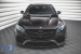 Spoiler Maxton Design versiunea 3 potrivit pentru bara de protecție frontală A Design pe Mercedes E-Class W213, S213 2017-2021, lac negru Performance AutoTuning