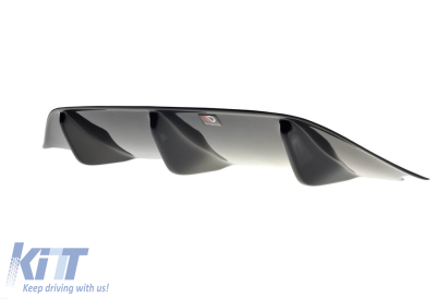 Adăugare Maxton Design pentru difuzor spate potrivit pentru Mercedes E-Class Coupe C238 după 2017, lac negru Performance AutoTuning