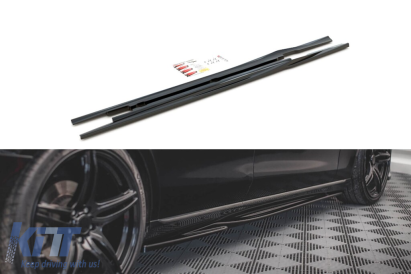 Adăugiri Maxton Design potrivite pentru Mercedes E-Class W213 2016-2021, lac negru Performance AutoTuning