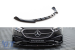 Spoiler Maxton Design versiunea 2 potrivit pentru bara frontală a Mercedes E-Class W214 A Design-Line sedan după 2023, lac negru Performance AutoTuning