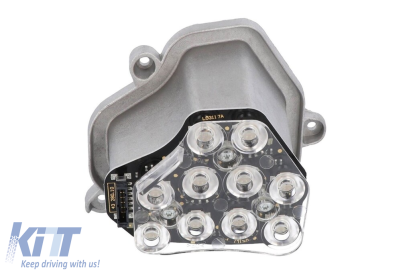 Modul drept pentru semnalizare LED în far Xenon și Xenon adaptiv 63117271902 potrivit pentru BMW Seria 5 F10, F11 2010-2013 Performance AutoTuning