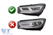 Modul drept potrivit pentru lumini DRL în farul Matrix 80A998474B pentru Audi Q5, SQ5 2018-2022 Performance AutoTuning