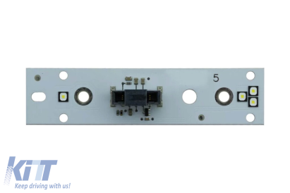 Modul LED potrivit pentru lumini DRL în faruri Xenon 4M0941475 pentru Audi Q7 2015-2019 Performance AutoTuning