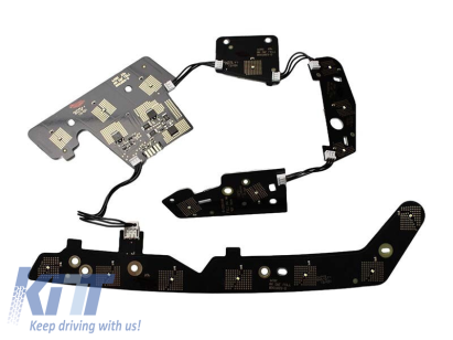 Set de plăci drepte B0008142-C potrivit pentru module DRL pe Jeep Grand Cherokee WK2 2014-2018 Performance AutoTuning