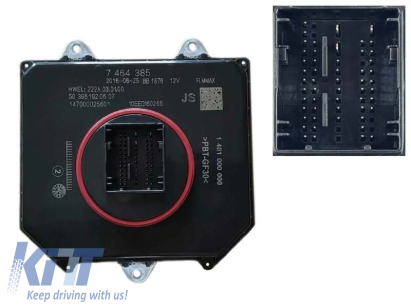 Modul de control 63117464385 potrivit pentru far LED adaptiv pe BMW Seria 7 G11, G12 2014-2019, nu este potrivit pentru far laser Performance AutoTuning