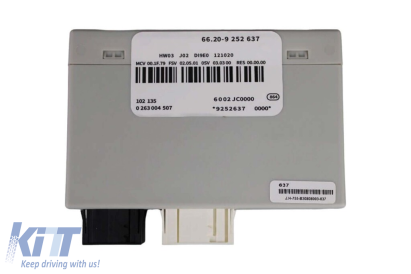 Unitate de control 66209252637 pentru versiunea High sistem de senzori de parcare față și spate potrivit pentru BMW X1 E84 2011-2015 Performance AutoTuning