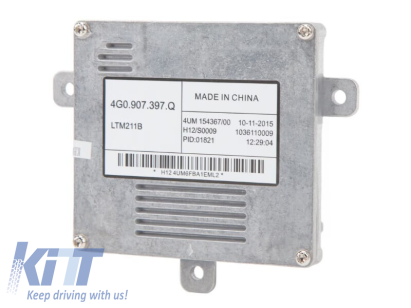 Ballast 4G0907397Q potrivit pentru far cu lumină DRL pentru Audi A3 2012-2016 cu faruri LED, A6 2014-2017 cu faruri LED, Q3 2014-2018 cu faruri LED, R8 2015-2019 cu faruri LED, TT 2014-2018 cu faruri Performance AutoTuning
