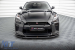 Spoiler Maxton Design versiunea 1 potrivit pentru bara frontală a Nissan GTR R35 2016-2022, lac negru Performance AutoTuning