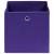 Cutii de depozitare, 4 buc., violet, 32x32x32 cm, textil GartenMobel Dekor