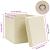 Cutii depozitare cu capace 4 buc. crem, 32x32x32 cm, textil GartenMobel Dekor