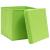 Cutii depozitare cu capace 4 buc. verde, 32x32x32 cm, textil GartenMobel Dekor