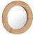 Oglindă de perete, 40 cm, tec, rotund GartenMobel Dekor