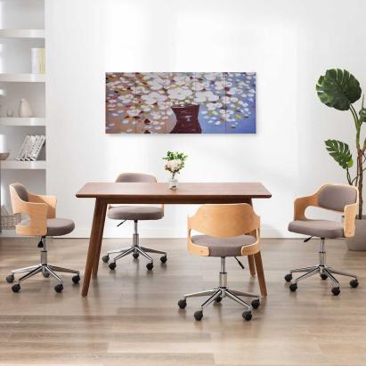 Set tablouri din pânză, vas cu flori, multicolor, 150 x 60 cm GartenMobel Dekor