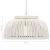 Lampă suspendată, 34x14,5 cm, bambus, 40 W, semicerc, E27 GartenMobel Dekor