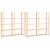 Etajere cu 5 rafturi, 2 buc, 170x38x170 cm, lemn de pin, 500 kg GartenMobel Dekor