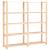 Etajere cu 5 rafturi, 2 buc, 170x38x170 cm, lemn de pin, 500 kg GartenMobel Dekor