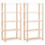 Etajere cu 5 niveluri 2 buc. 80x38x170 cm pin masiv 250 kg GartenMobel Dekor