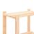 Rafturi depozitare 3 niveluri 3 buc. 80x38x90cm pin masiv 150kg GartenMobel Dekor