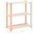 Etajere cu 3 niveluri, 10 buc., 80x38x90 cm, pin masiv, 150 kg GartenMobel Dekor